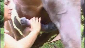 Well-endowed stud receives oral pleasure from a pair of sexy Latin babes
