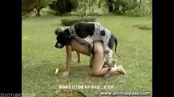 Canine offers dick to lady who adores blowing and screwing intensely