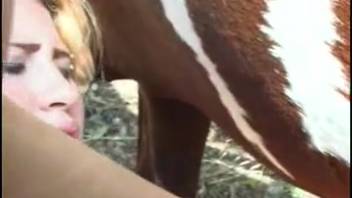 Handsome and steamy buff stud bangs a fiery woman in missionary position