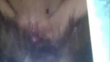 Sagging boobs cougar enduring rough sexual punishment from a well-hung canine