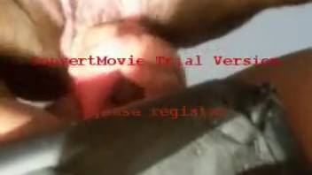 Intimate close-up of human-animal intercourse with an extremely well-endowed creature