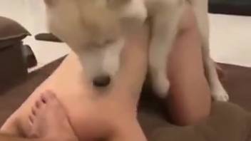 She's truly behaving like a total slut in this video