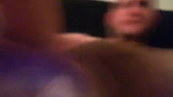 Hot sessions of domestic bestiality as this man jerks off